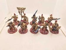 Warhammer 40k Adeptus Custodes 10 Custodian Wardens Battle Ready