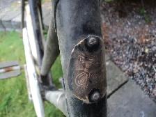 British 1950's 24' GLIDER BIKE Complete & ready for REBUILD - Photo 3