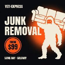 Same-Day Junk Removal Calgary — From $99, We Do All the Lifting