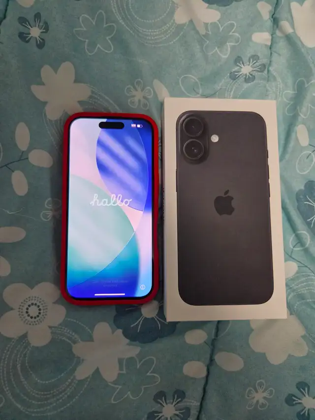IPhone 16 Like Brand New 128GB 93% Battery