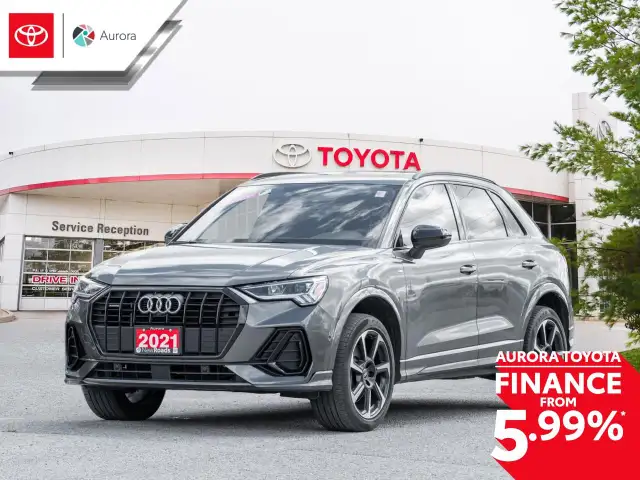 2021 Audi Q3 45 Technik S-LINE SPORT PACKAGE!