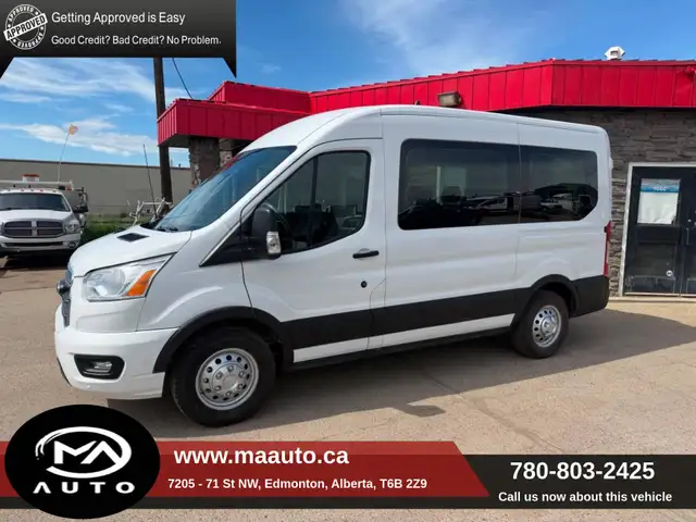 2020 Ford TRANSIT T-150 MEDIUM ROOF – 10 PASSENGER VAN | ONLY 85