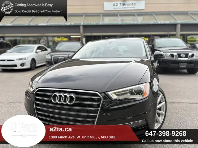 2016 Audi A3 4dr Sdn FrontTrak 1.8T Komfort