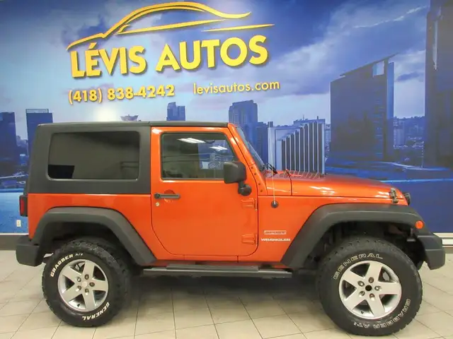 JEEP WRANGLER 2010 ISLANDER 4X4 V-6 3.8 LITRES 4X4 SEULEMENT 148