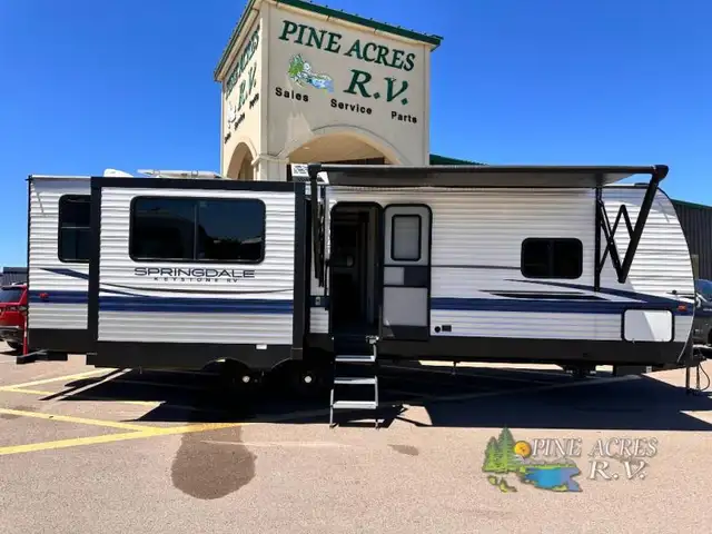 2024 Keystone RV Springdale 281RK Opposing Rear Slide Outs