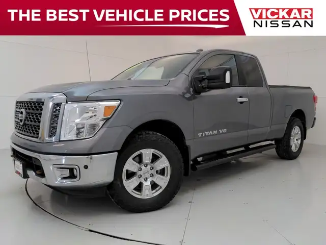 2018 Nissan Titan SV|KING CAB|4X4|LTHR|HTD SEATS/WHEEL|SPLIT BEN