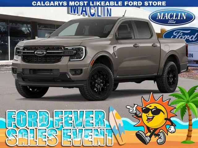 2026 Ford Ranger XLT | BLACK APPEARANCE PKG | TECHNOLOGY PACKAGE