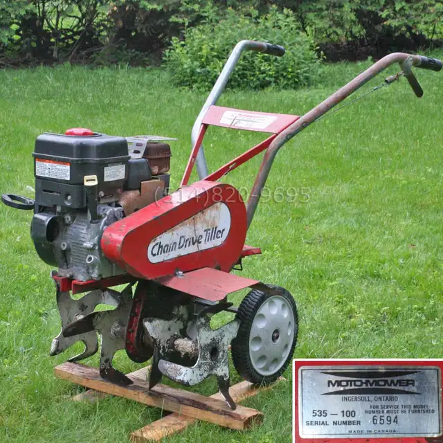 Rotoculteur Briggs & Stratton 205cc OHV 4-temps Garden Cultivato