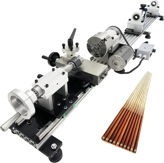 Billiard Cue Stick Repairing Machine with Metal Chuck 028372