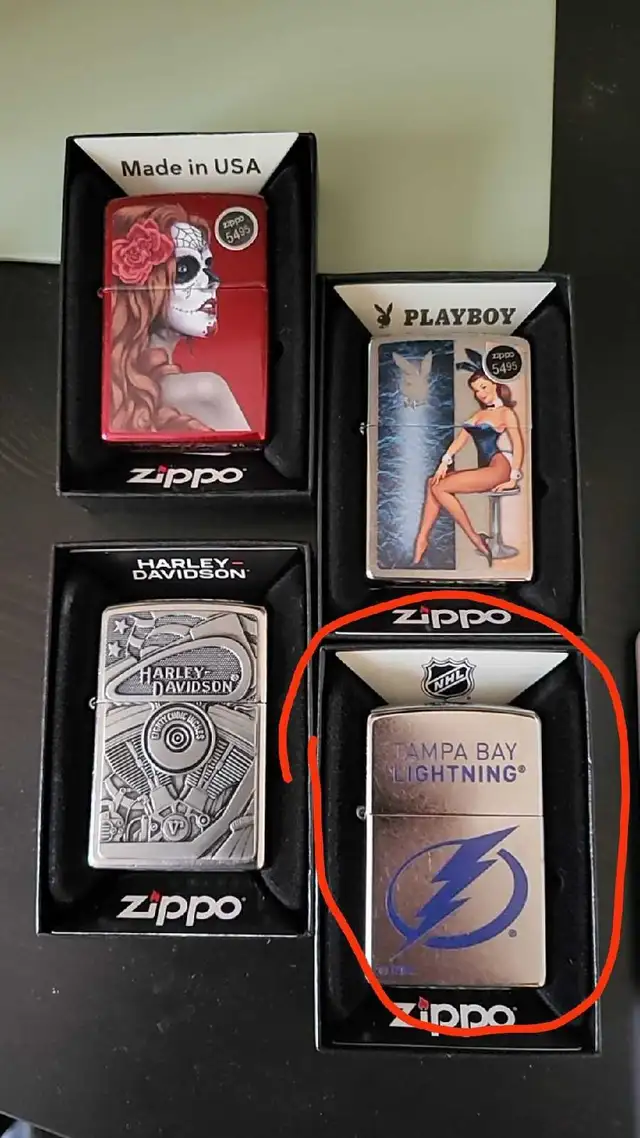 Zippo Tampa Bay Lightning
