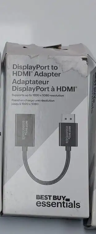 DisplayPort - Best Buy Essentials HDMI Adapter (BE-PADPHD-C)