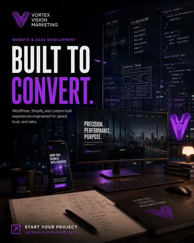 Professional Website Design, Shopify, WordPress & Custom
