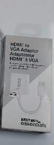 DisplayPort  Best Buy Essentials  HDMI VGA Adapter  (BE-PCDPHD6D