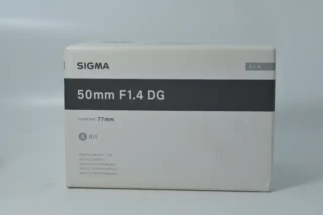 Sigma 50mm f/1.4 DG HSM lens for Nikon ID 1714