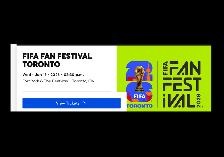 4x FIFA Fan Festival Toronto Tickets - June 17
