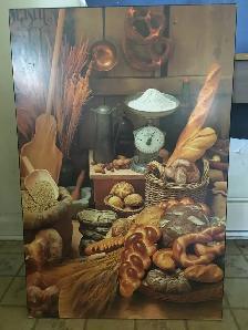 Bakery Themed Large Picture Frame