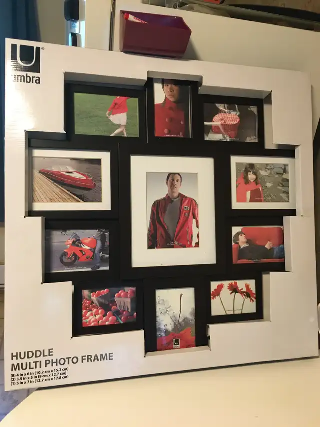 Umbra Huddle 11-Opening Multi Photo Frame. Brand New in Box.
