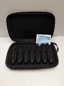 Aklot Harmonica Set A-G w/case