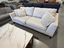 Oversized fabric sofa with matching chair - Photo 3