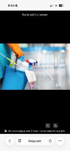 experienced cleaners needed