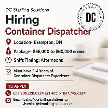 Hiring Container Dispatchers