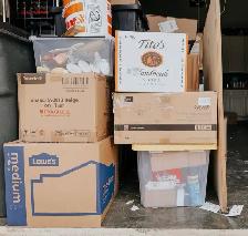 single mom looking for moving boxes