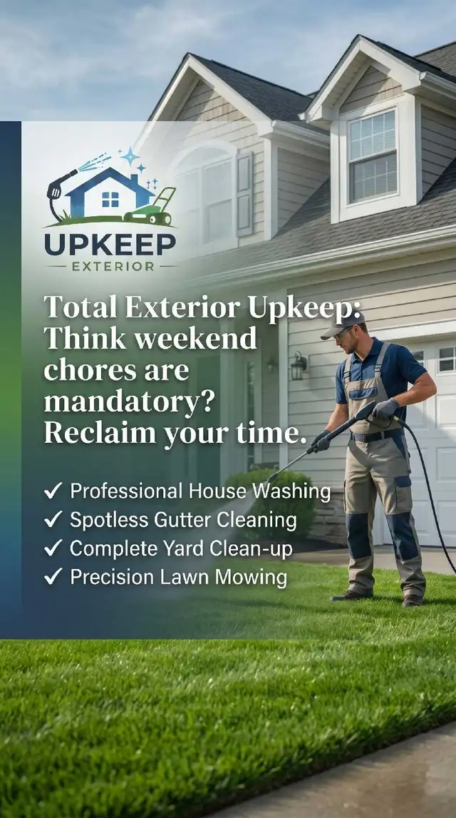 Gutter Cleaning and House Washing