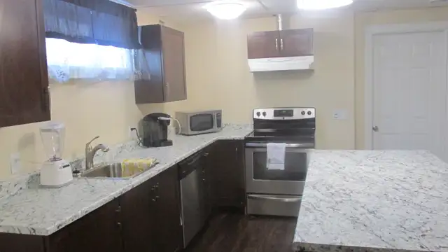 Two bedroom fully furnished basement suite in Anzac