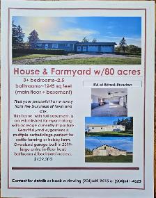 3  Bedroom house w/basement, established farmyard on 80 acres - Photo 10