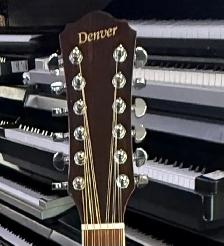 Denver 12 String Acoustic Guitar - Photo 7