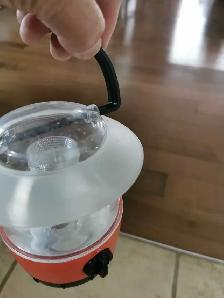 Portable Camping LED Lantern with new batteries