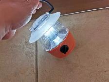 Portable Camping LED Lantern with new batteries - Photo 2