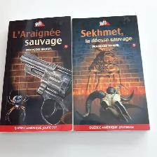 2LIVRES NEUFADO FRANCOIS GRAVEL L'ARAIGNÉ SAUVAGE LA DÉESSE$5.00