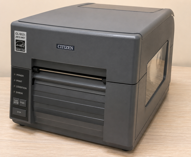 Citizen CL-S521 JM30-M01 Thermal Label Printer USB Ethernet