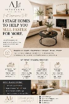 Home Staging & Virtual Staging Services | AJ Interiors