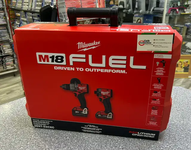 Milwaukee Fuel 18V Fuel Hammer/Impact Kit