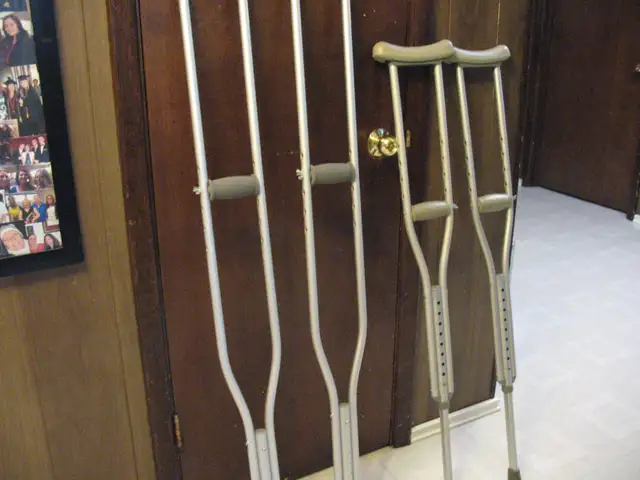 Adult and Youth Adjustable Crutches