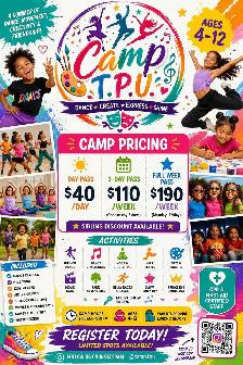 Camp TPU Summer Dance and Art Camp