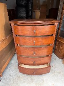 Free delivery used Wooden Chest of Drawers - Photo 2