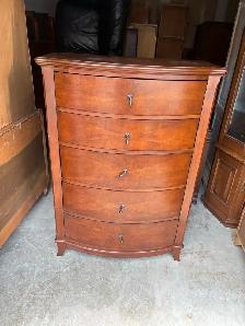 Free delivery used Wooden Chest of Drawers - Photo 7
