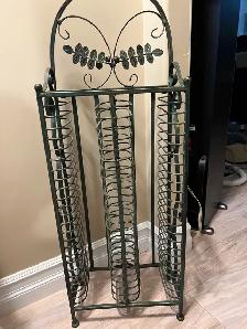Metal CD Storage Rack