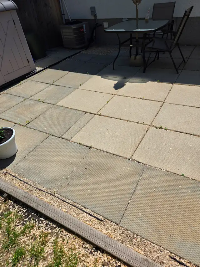 Patio blocks
