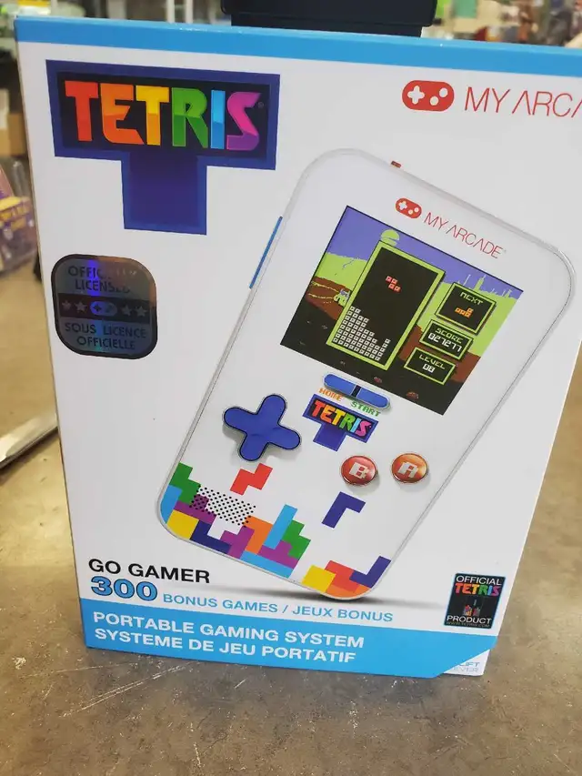 My Arcade Tetris portable Gaminf system