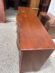 Free delivery used Brown Wooden Dresser - Photo 3