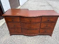 Free delivery used Brown Wooden Dresser - Photo 7