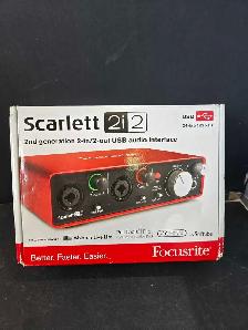 SCARLETT 2I2 2ND GENERATION AUDIO INTERFACE