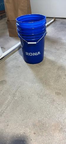 Gardening pails - only used once