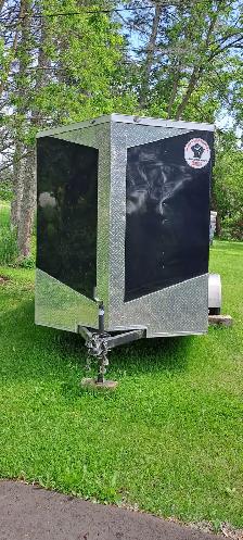 2019 Peach Cargo Brand 6x12 Enclosed Trailer