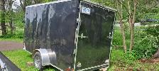 2019 Peach Cargo Brand 6x12 Enclosed Trailer - Photo 2