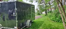 2019 Peach Cargo Brand 6x12 Enclosed Trailer - Photo 3
